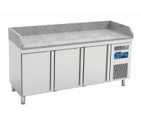 Холодильный стол с гранитной поверхностью 2 двери, 234 л / KAYALAR / Турция